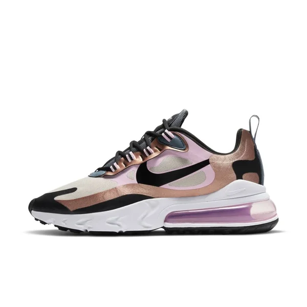 Nike Air Max 270 React Women's Shoes in Brown, Size: 8.5, CT1833-100