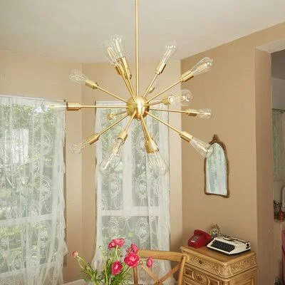 Tavon 18 - Light Sphere Chandelier Hashtag Home Finish: Matte Black