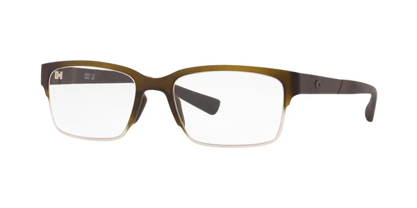 Costa Del Mar 6S8008 OCR220 Eyeglasses 800803 235 MT Olive Grn Fade to Clear