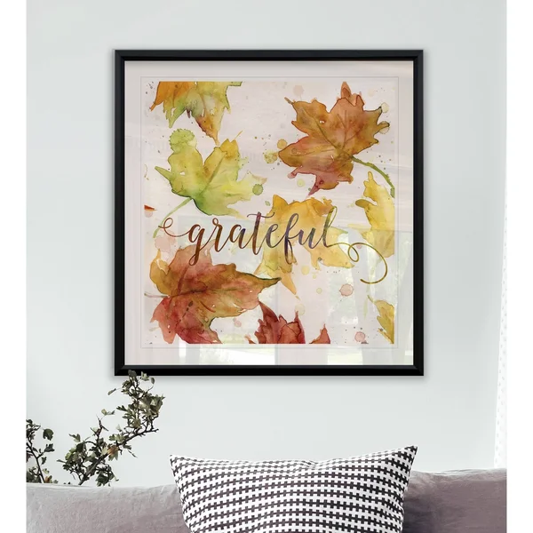 Grateful Harvest -Framed Giclee Print - 28x28