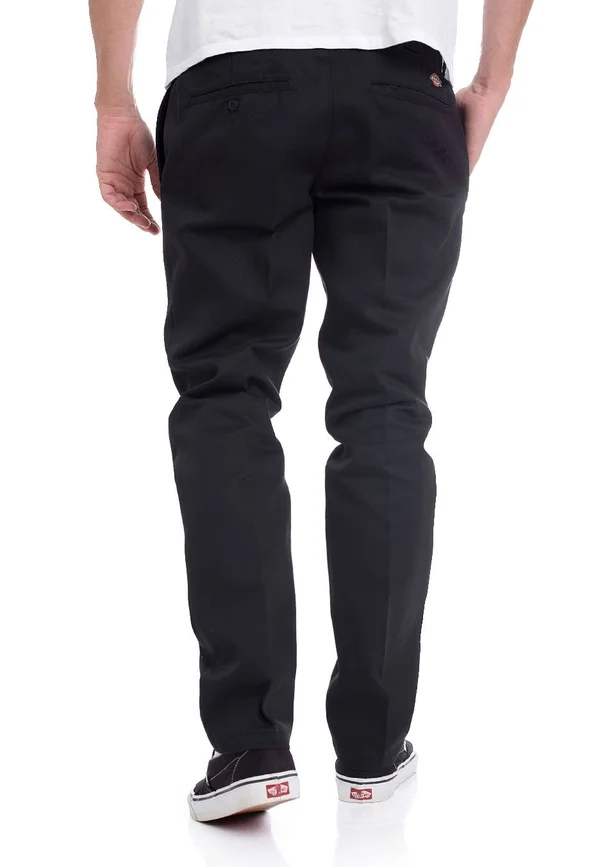 Dickies WP872 Slim Fit Work Pants - Black