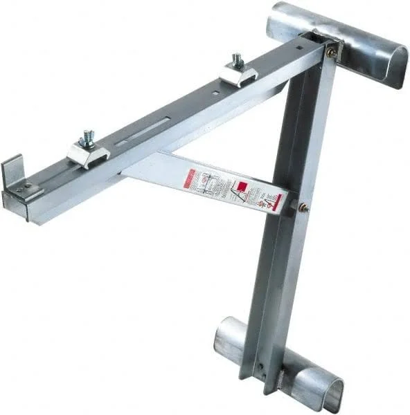 Werner 2 Rung Long Body Ladder Jack - Accept Stages Up to 20x22 Wide - & for Use w/ 250 & 300 lb. Type 1A Extension Ladde