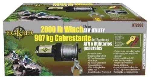 Keeper - KT2000 Electric Winch 2000lb