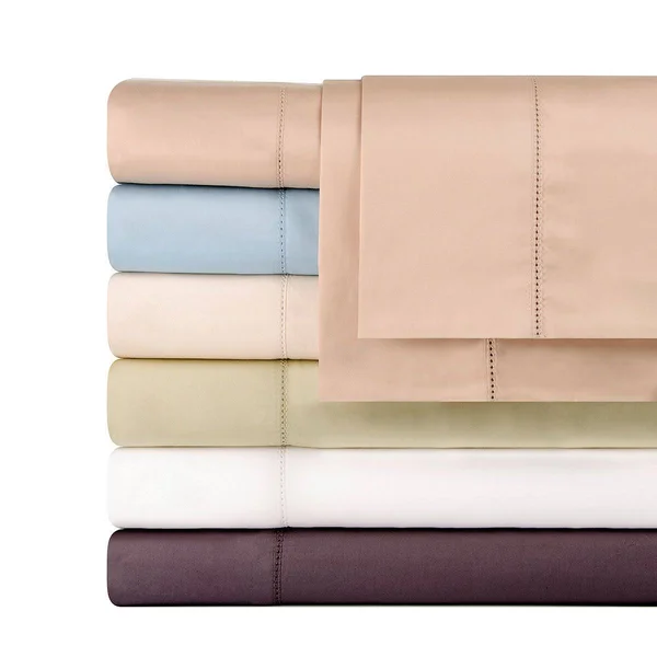 Celeste Home 610 Thread Count Pima Cotton Sheet Set - Queen, Grey