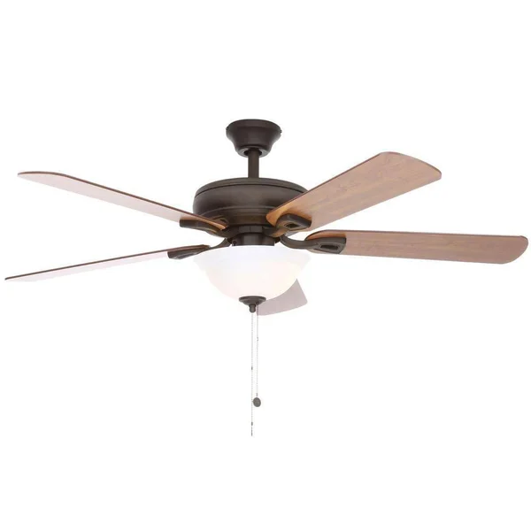 Hampton Bay 51564 Rothley 52 in. Indoor Oil-Rubbed Bronze Ceiling Fan