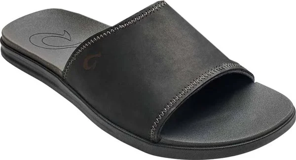 Olukai Men's Alania Slide, Size: 8, Black