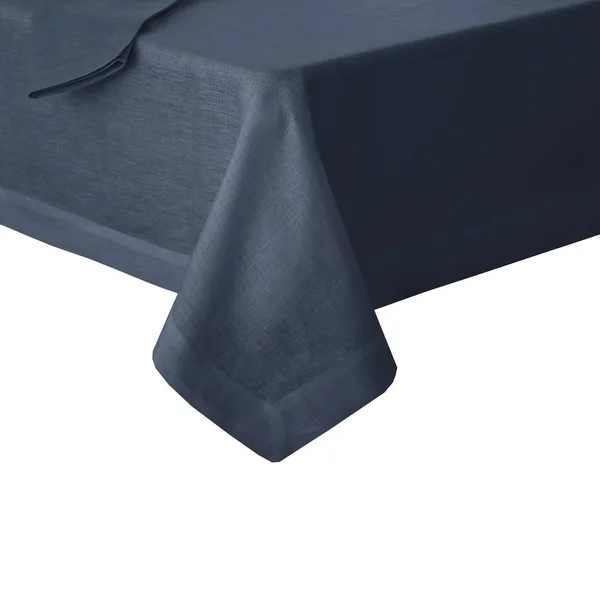 Villeroy & Boch La Classica Linen Fabric Tablecloth 70x22 x 126x22 Oblong - Indigo