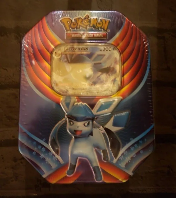 Pokemon Trading Card Game Evolution Celebration Fall Tin - Glaceon-GX