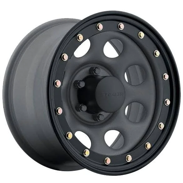 16x10 6x139.70mm|6x5.5 inch U.S. Wheel 046 Series Stealth Crawler Lockring Style Gunmetal Wheels