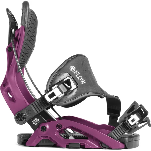 Flow Omni Hybrid Snowboard Binding - Women's Purple - M