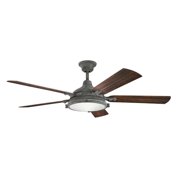 Kichler Hatteras Bay Patio 60x22 Ceiling Fan - Tannery Bronze - 310117TZP