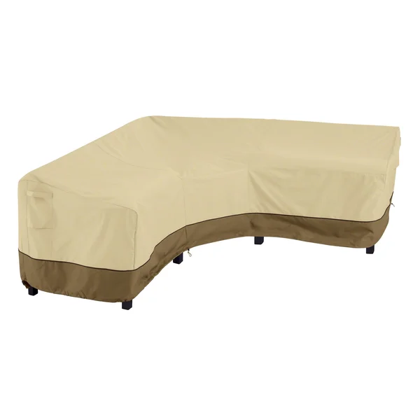 Classic Accessories Veranda Patio V-Shape Sectional Lounge Set Cover