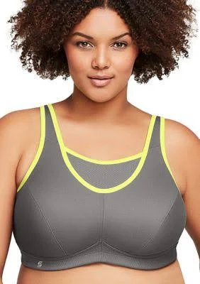 Glamorise Grey No Bounce Cami Sports Bra