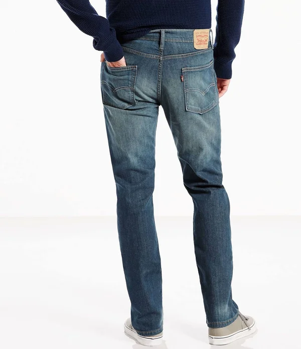Levi&s Men's 513 Slim Straight Fit Jeans - Brown