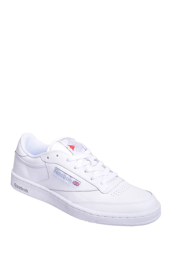 Reebok Lifestyle Club C 85 (Int/White/Sheer Grey) Men's Shoes