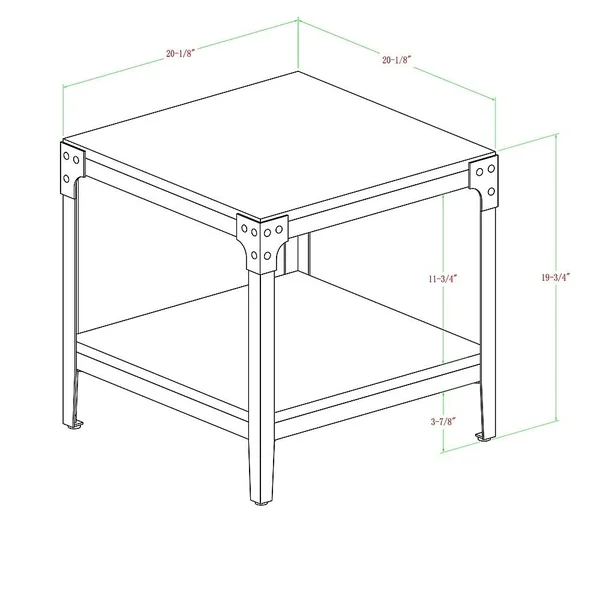 Walker Edison - Table - square