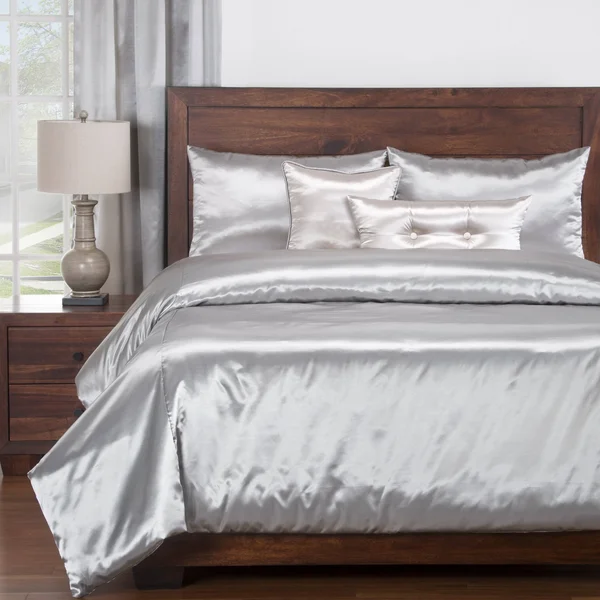 Cinderella Antique Silver 6-Pc Full Size Luxury Duvet Set - Siscovers CASI-XDUFL6