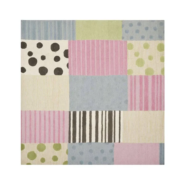 Safavieh Kids SFK322A Blue - Pink 2& x 3& Area Rug
