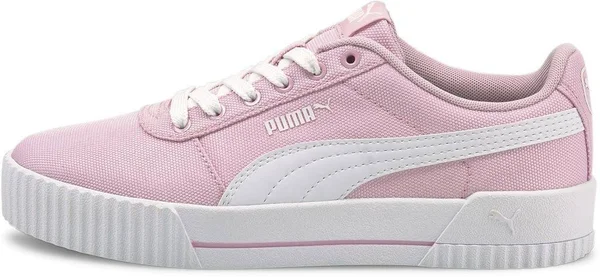 Puma Carina Canvas Women's Sneakers - Pink, 6.5