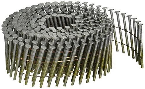 Bostitch C6r99bcg 2-Inch Round Head 15-Degree Coil Framing Nails - 3600-Pack