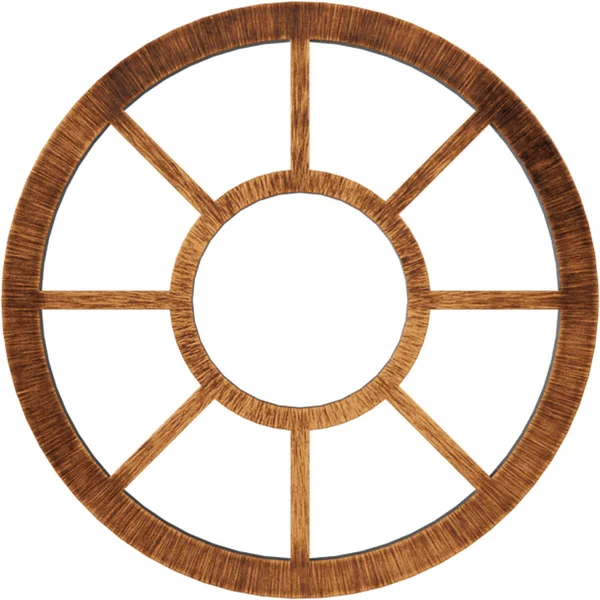 Ekena Millwork CMPP26GRACO 26x22OD x 9 1/2x22ID x 3/4x22P Grace Architectural Grade PVC Pierced Ceiling Medallion - Antiqued Copp