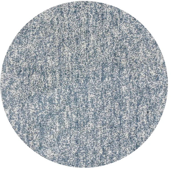 Kas Bliss 1587 Slate Heather Shag Area Rug - 7&6x22 x 9&6x22