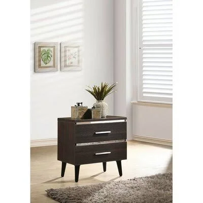 Breinigsville 2 - Drawer Nightstand in Cherry Everly Quinn