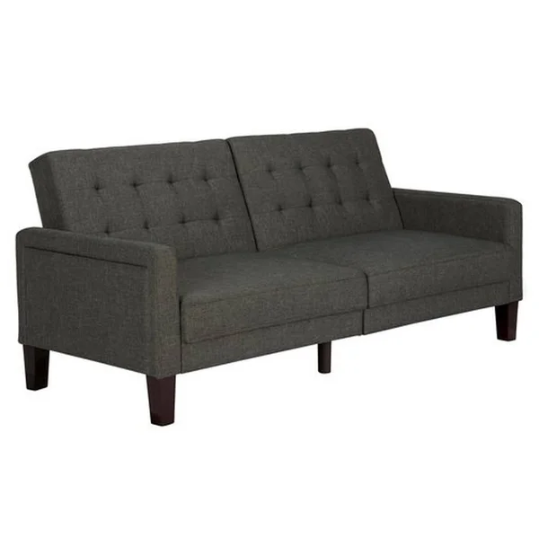 Better Homes & Gardens Porter Fabric Tufted Futon, Multiple Colors