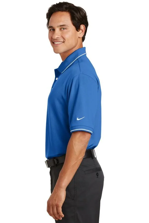 Nike 319966 Dri-Fit Classic Tipped Polo - Pacific Blue - 4XL