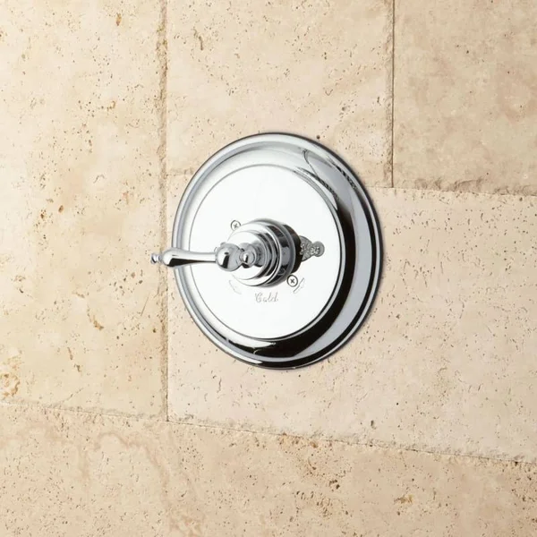 Signature Hardware 926373 Pressure Balance Shower Valve - Chrome, Size: 1, Silver