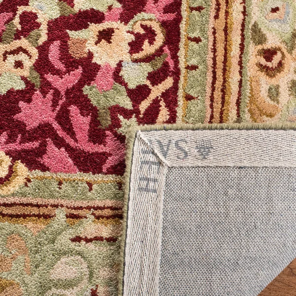 Safavieh Savonnerie SAV114Q 2&6x22 x 8&0x22 Runner Red, Ivory Area Rug