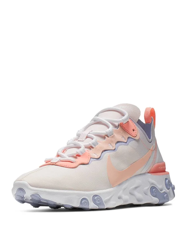 Women's Nike React Element 55 Shoes - Size: 10.0, Pink
