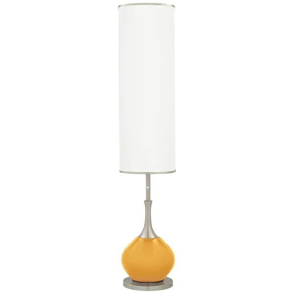 Color + Plus Marigold Jule Modern Floor Lamp - Orange