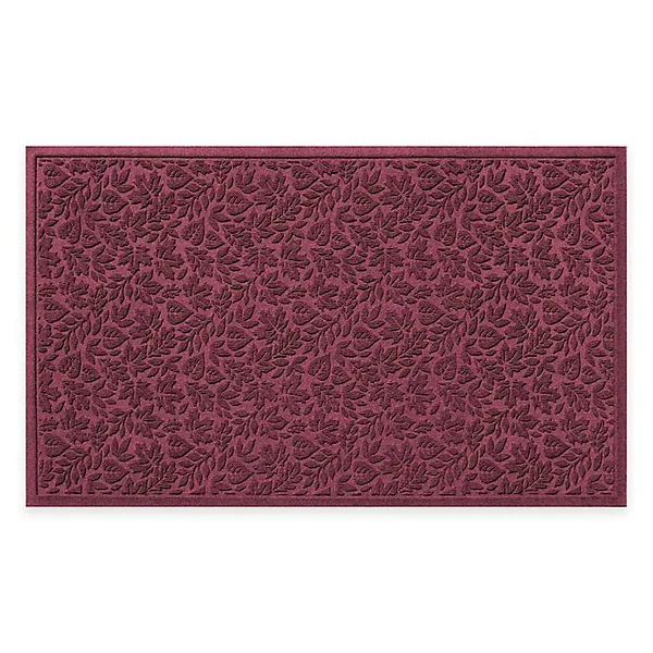 Weather Guard Fall Day Door 32x22 x 56-nch Door Mat in Bordeaux