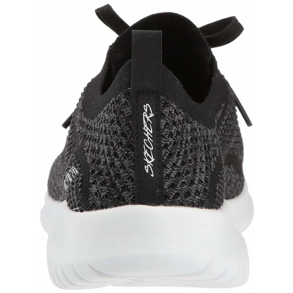 Skechers Ultra Flex - Statements (Black/Grey) Women's Shoes