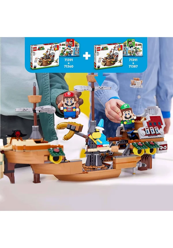 Lego 71391 Super Mario Bowser&s Airship Expansion Set