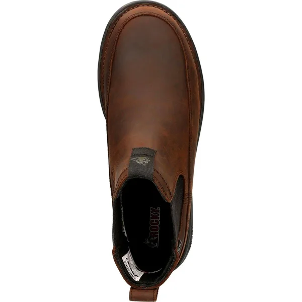 Rocky Legacy 32 Waterproof Chelsea Hiking Boot - Chocolate Brown - 10.5