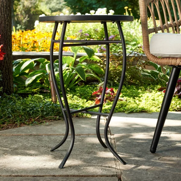 Mosaic Accent Outdoor Side Table - Haven Way