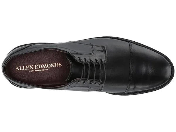 Allen Edmonds Ace Cap Black 9.5