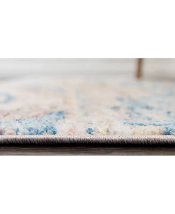 Unique Loom Malasana Basilica Rug - 2& 7 x 8& 2, Runner