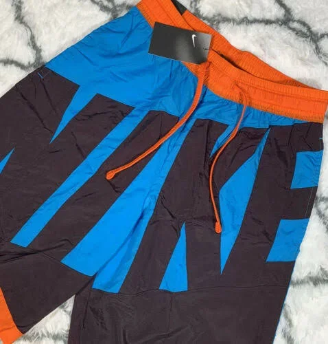 Nike Men's Dri-Fit Throwback Shorts in Blue - Size M, AT3165-446