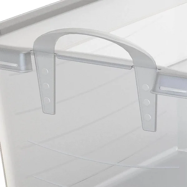 Life Story Clear Stackable Closet Organization & Storage Box 55 Quart 24 Pack