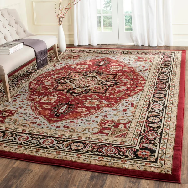 Safavieh Lyndhurst LNH330R 3&3x22 x 5&3x22 Ivory - Rust Area Rug