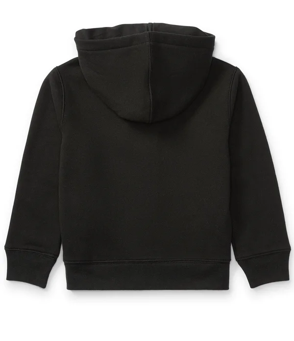 Polo Ralph Lauren Little Boys Full Zip Hoodie - Black 5