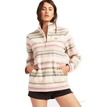 Billabong Boundary Mock Neck Fleece - S Fig