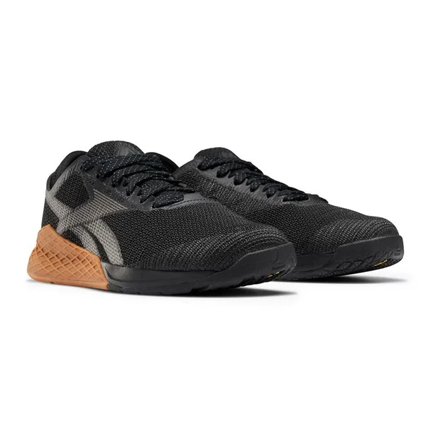 Reebok Men's Nano 9 Cross Trainer, Black/Grey, 6.5 M US