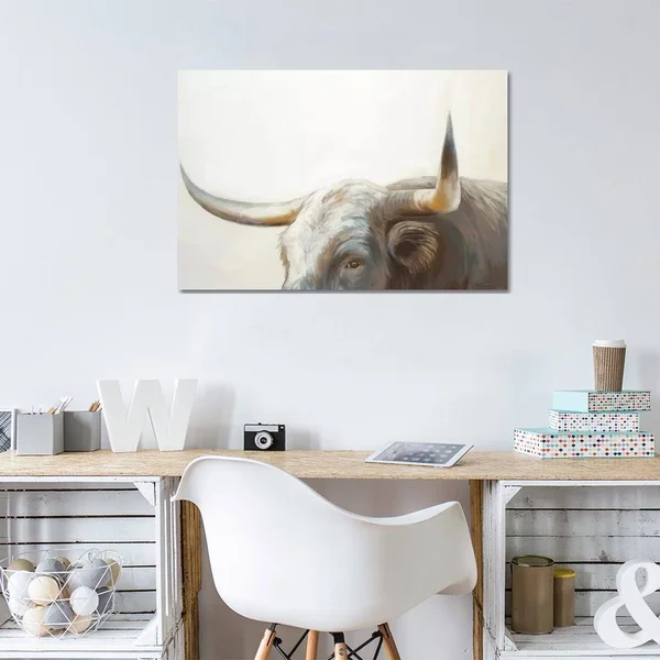 iCanvas Canvase Liz Jardine Wild Thing Wrapped Canvas 18x12x0.75