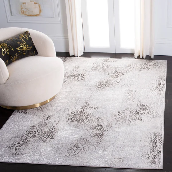 Safavieh Orchard 8& x 10& Jenkins Area Rug in Light Grey