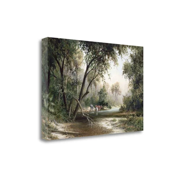 19x22 x 28x22 Forked Creek by Art Fronckowiak Fine Art Giclee Print