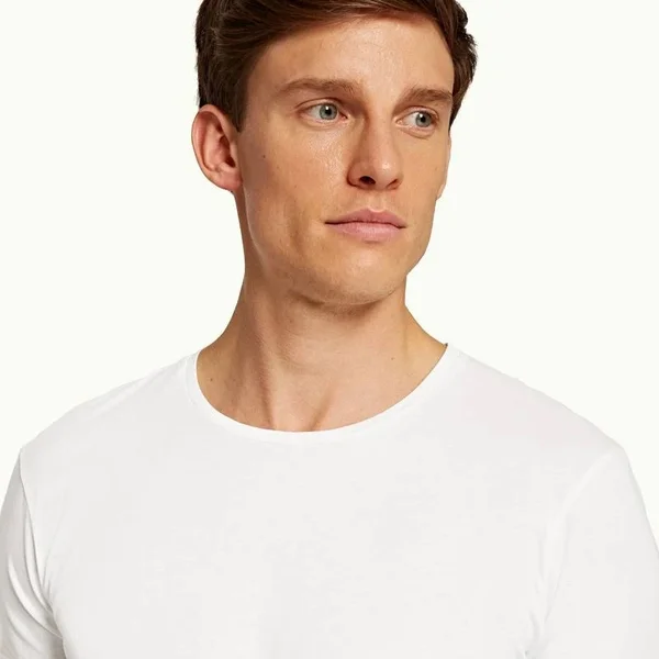 Orlebar Brown Men's Ob-t - White Tailored Fit Crew Neck T-Shirt (Size XS)